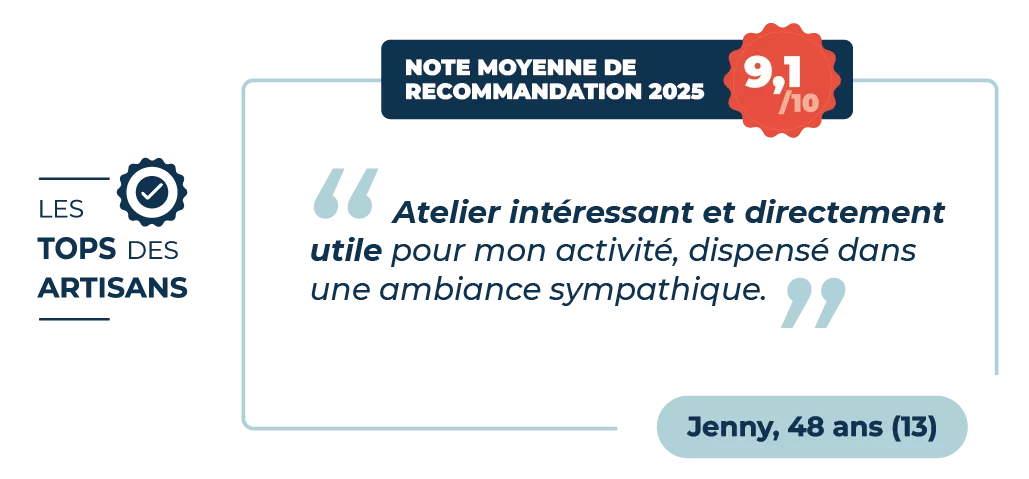 Témoignage Artisan