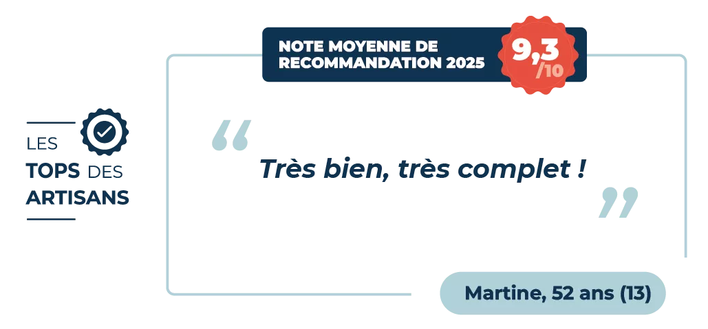 Témoignage Artisan