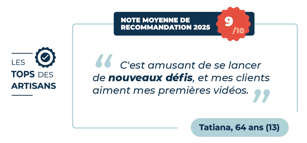 Témoignage Artisan