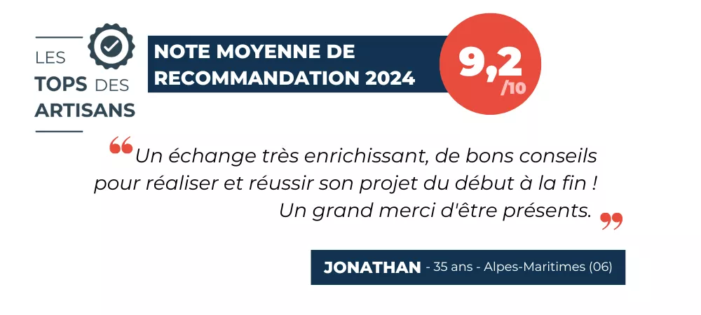 Témoignage Artisan