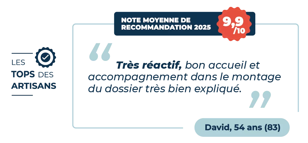 Témoignage Artisan
