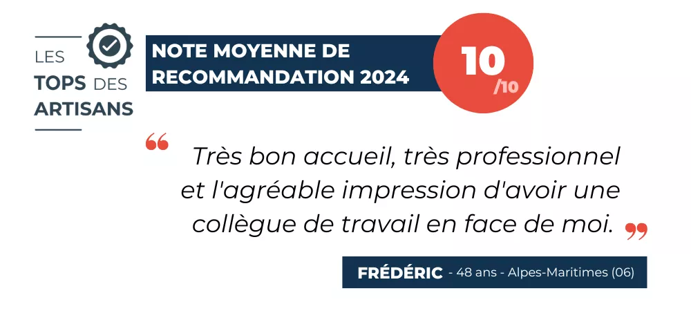 Témoignage Artisan