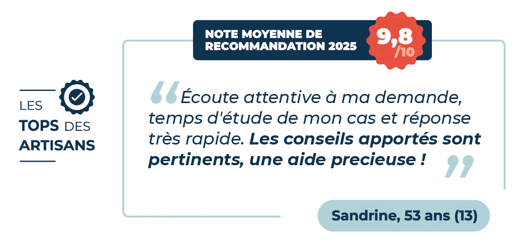 Témoignage Artisan