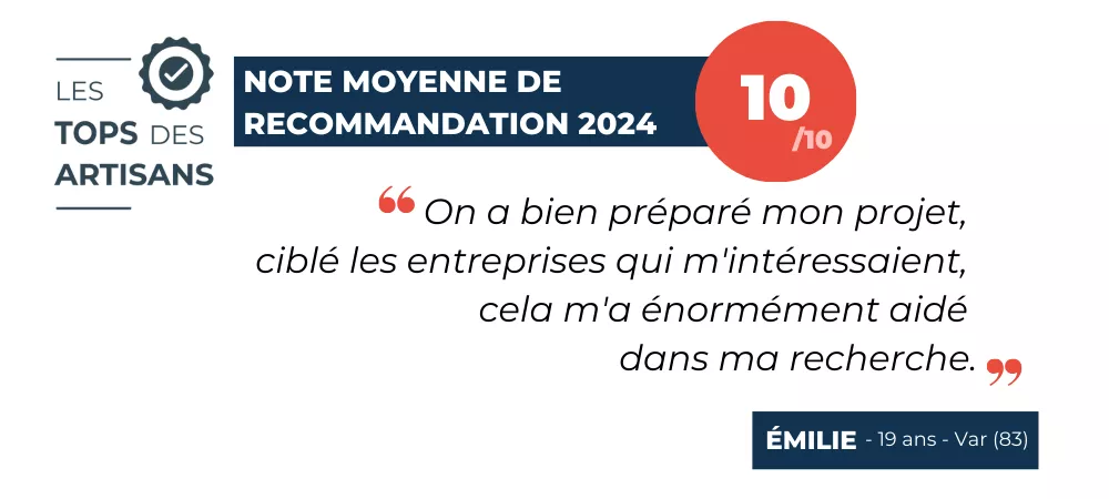 Témoignage Artisan