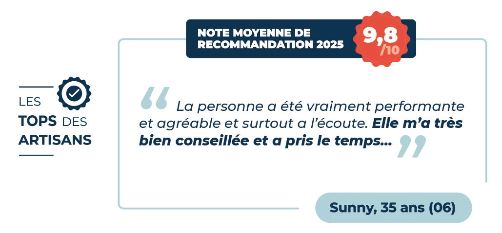 Témoignage Artisan