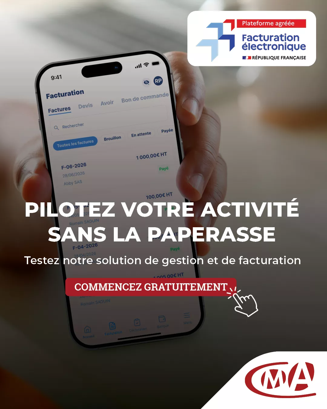 Facturation Électronique - CMA PACA