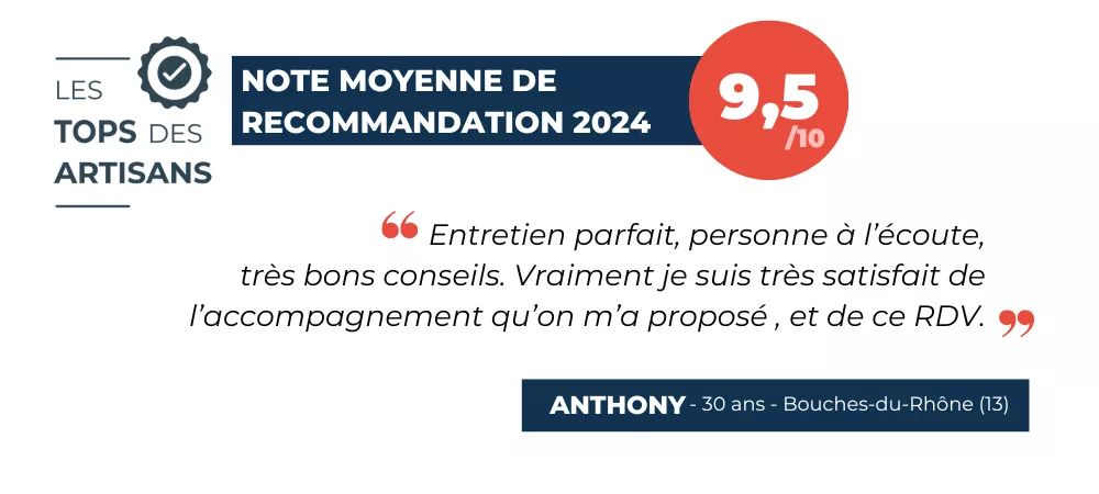 Témoignage Artisan