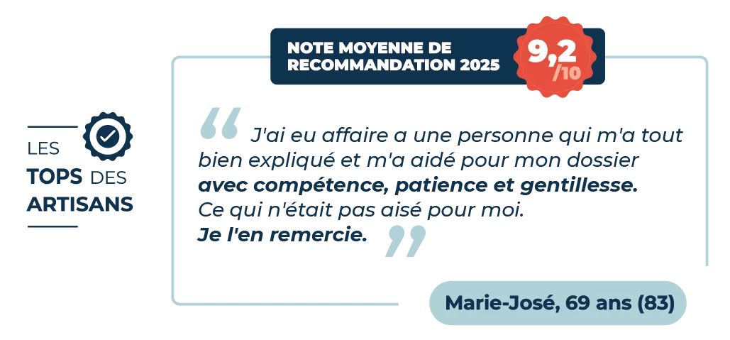 Témoignage Artisan