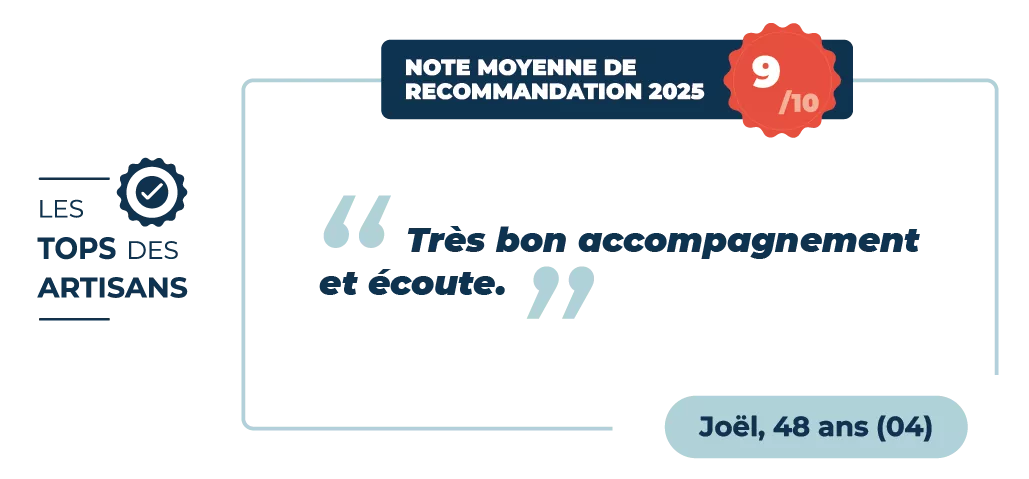Témoignage Artisan