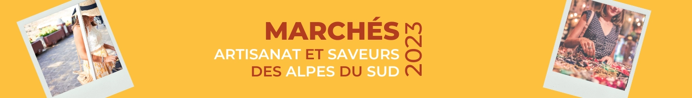 Marchés créateurs et saveurs des Alpes du Sud 2023