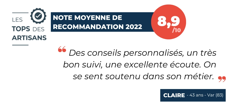 Témoignage Artisan