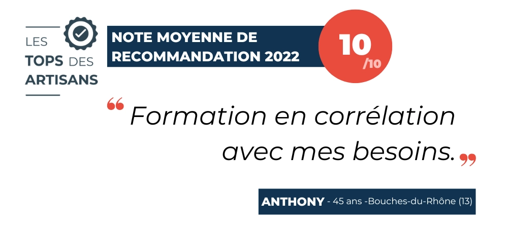 Témoignage Artisan