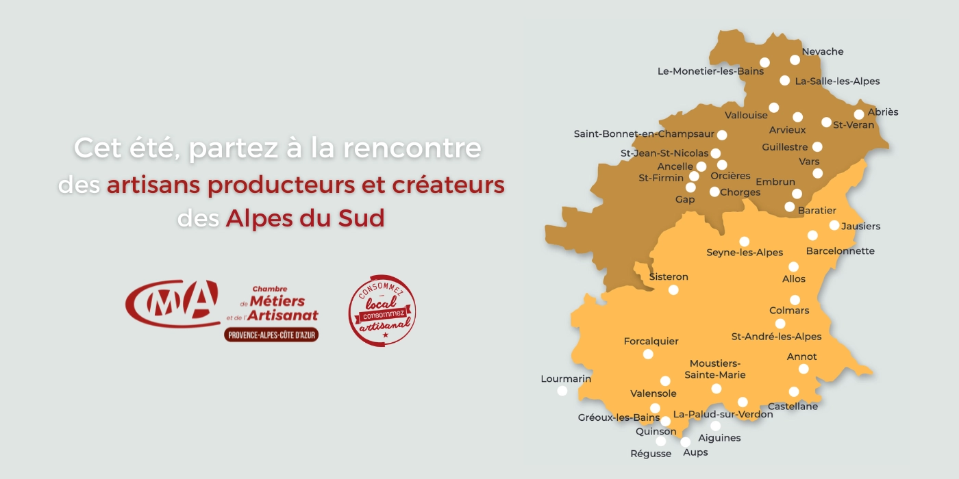 Marchés créateurs et saveurs des Alpes du Sud 2023